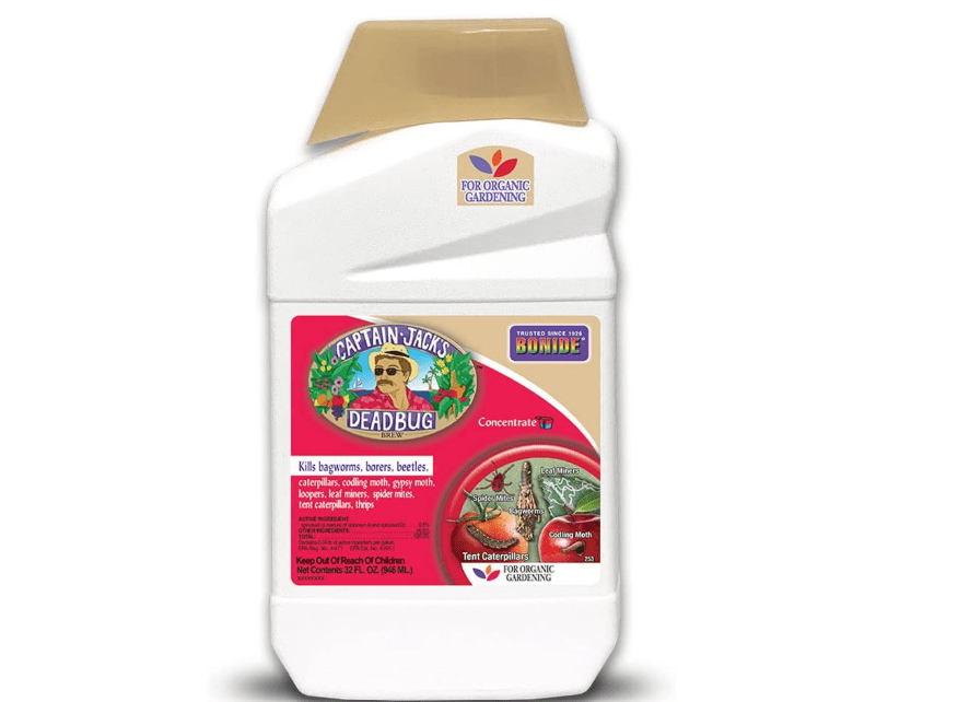 Bonide Captain Jack's Deadbug Brew, 32 oz Concentrate Outdoor Insecticide and Mite Killer for Organic Gardening 
