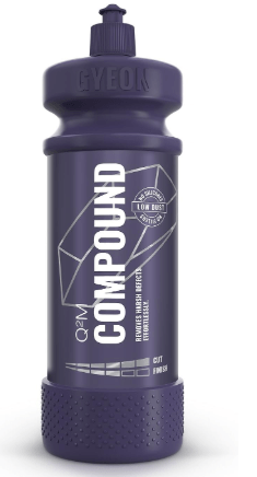 GYEON Compound 1000ml - One-Step Car Scratch Remover & Medium Cut Swirl Correction - Easily Repair Paint Scratches - Removes Water Spots - Hologram Free Finish Ready for Ceramic Coating
