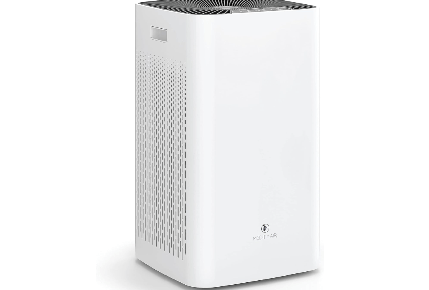 Medify MA-112 Air Purifier V3.0 with True HEPA H13 Filter|5,948 ft² Coverage in 1hr for Smoke, Wildfires, Odors, Pollen, Pets | Quiet 99.9% Removal to 0.1 Microns | White, 1-Pack
