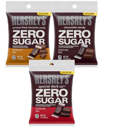 Hersh Sugar Free Variety Pack, 3-Count, 3-Ounce Bags (Sugar-Free, Variety Pack of 3)
