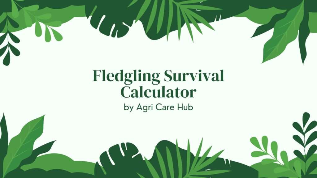 Fledgling Survival Calculator