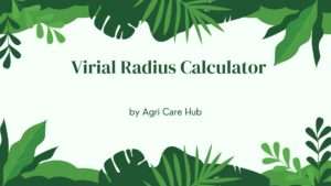 Virial Radius Calculator