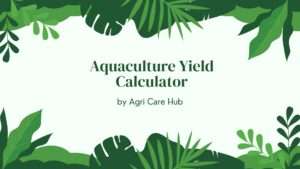Aquaculture Yield Calculator