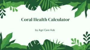 Coral Health Calculator