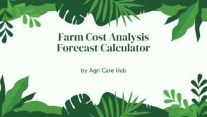 Farm Cost Analysis Forecast Calculator