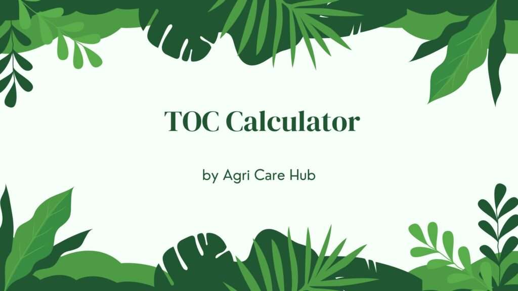 TOC Calculator