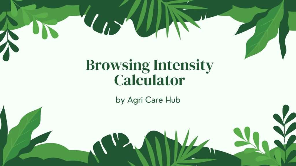 Browsing Intensity Calculator