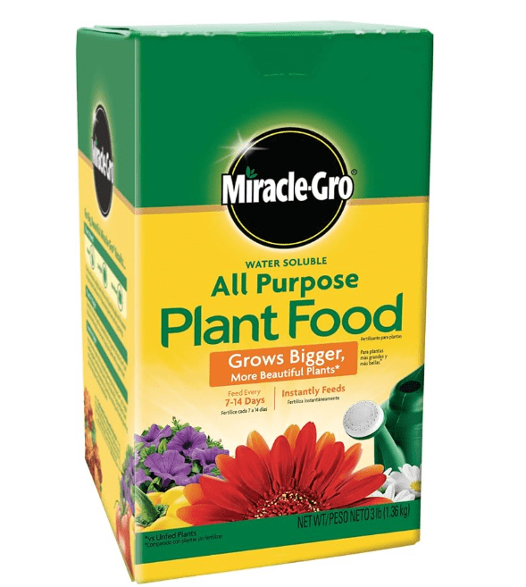 Miracle-Gro Water Soluble All Purpose Plant Food (24-8-16, Diluted for Roots)