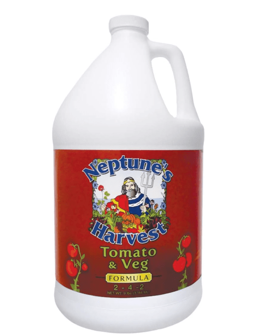 Neptune’s Harvest Tomato & Vegetable Fertilizer 2-4-2 (Best Liquid Organic Boost)