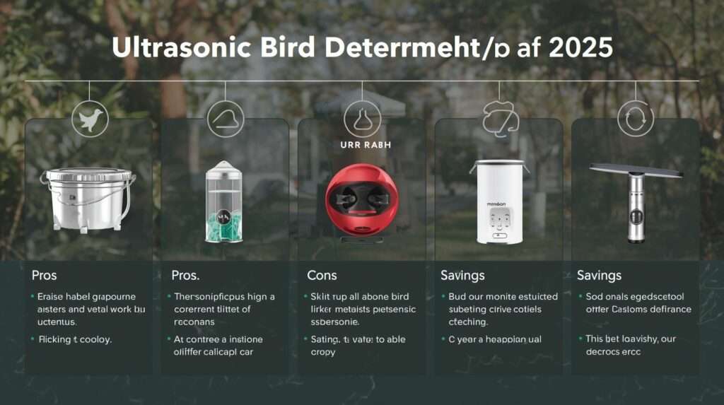 Discover the best ultrasonic bird deterrents for 2025! Our guide reviews top-rated devices to protect your space, with pros, cons, and savings tips.