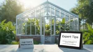 freestanding greenhouses disadvantages​