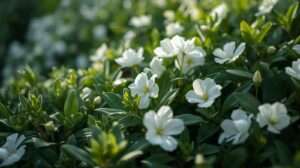 Plant with White Flowers