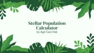Stellar Population Calculator