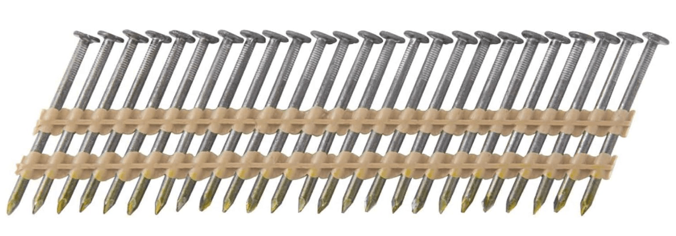 Metabo HPT Framing Nails | 2 In. x .113 | 21 Degree | Full Round Head | Ring Shank | Hot Dipped Galvanized | 2,000 Count | 10171MHPT
