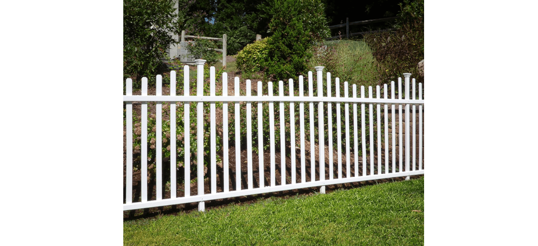 3.5ft H x 7.6ft W (2 Panels) No Dig Zippity Manchester Fence Kit, White Vinyl Picket Fence Panels, Perfect Durable Temporary Outdoor Fence for Backyard, Patio, or Garden, ZP19018 
