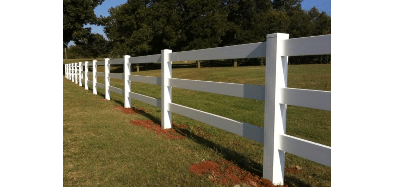 3 Rail Vinyl Ranch Post & Cap - Vinyl Fence Warehouse (Blank 5x5x78" Post/Cap) 
