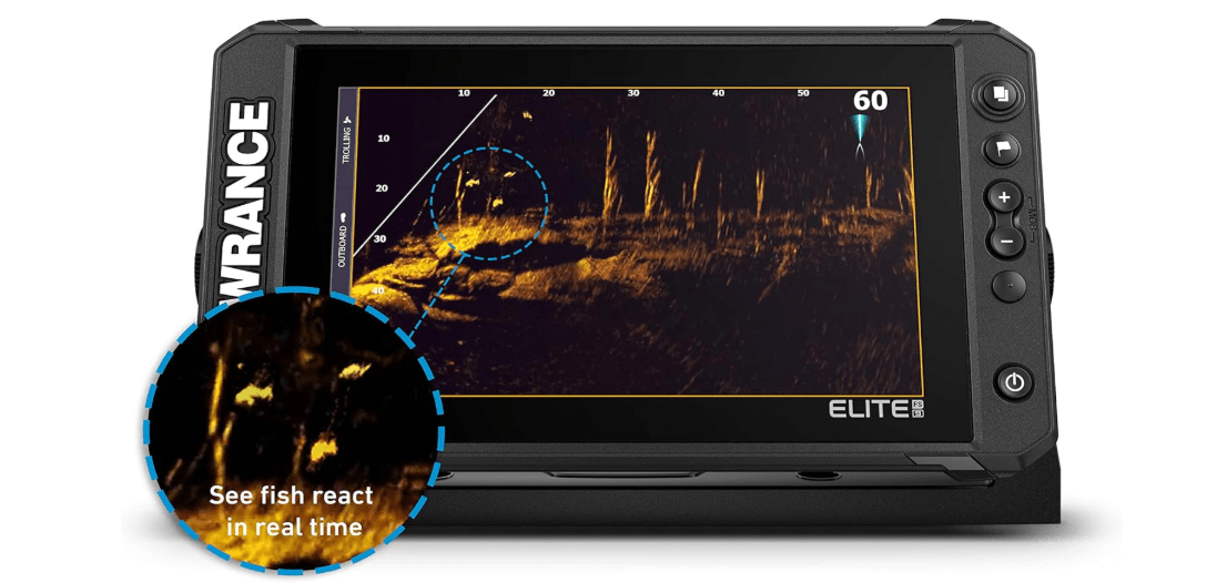 Lowrance Elite FS Fishfinder/Chartplotter, Available with and Without Transducer
