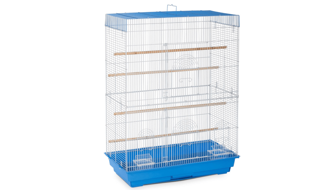 Prevue Pet Products SP42614-3 Flight Cage, Blue/White
