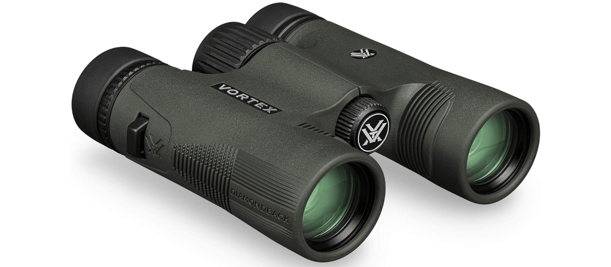 Vortex Optics Diamondback HD 8x28 Binoculars - HD Optical System, Non-slip Grip, Waterproof, Fogproof, Shockproof, Included Carry Case - Unlimited, Unconditional Warranty
