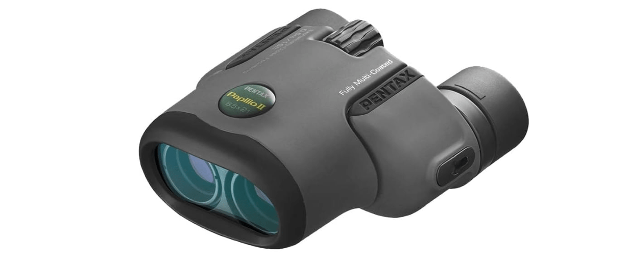 Pentax 8.5x21 U-Series Papilio II Binocular suitable for watching objects both close-up and far away
