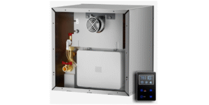 Poukaran 65,000 BTU RV Tankless Water Heater, High Altitude Available, DC 12V, Freeze Protection, 3 Optional Door Sizes, On Demand Hot Water Heater, Compatible with All RVs
