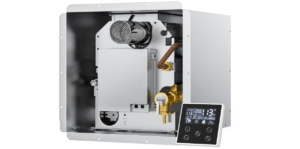 2025 GEN II Ranein On-Demand 65,000 BTU RV Tankless Water Heater, 12V Powered, High Altitude Ready, CSA Approved, With Multi-Function Controller and Thermostatic Chamber
