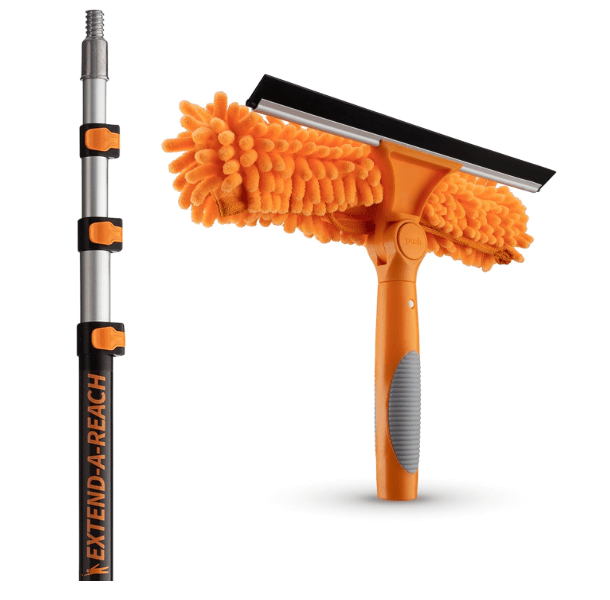 Extend-A-Reach 4-12ft Window Washing Kit – Best Telescopic Pole System