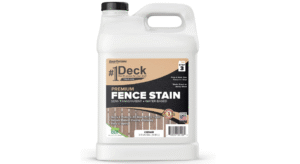 SaverSystems #1 Deck Premium Wood Fence Stain - Semi-Transparent Sealer (2.5 Gallon, Cedar)
