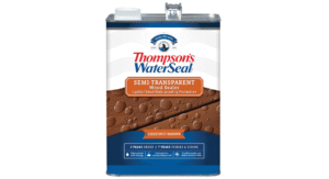 Thompson’s WaterSeal Semi-Transparent Waterproofing Wood Stain and Sealer, Chestnut Brown, 1 Gallon
