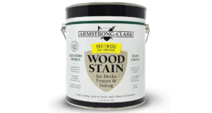 Armstrong Clark Deck and Wood Stain (1 Gallons, Driftwood Gray Semi-Transparent)
