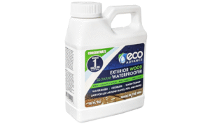 Eco Advance Exterior Waterproof Wood Sealer, Odorless Water Repellent, Safe for Plants and Pets, Concentrate Makes 1 Gallon (16 Fl OZ White but Dries Clear)
