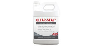 Rain Guard Water Sealers - CLEAR-SEAL - Professional Sealer and Finish Coat For Decorative Concrete, Stone, And Other Masonry Surfaces - Acrylic Urethane Coating - Low Gloss - Ready To Use - 1 Gallon
