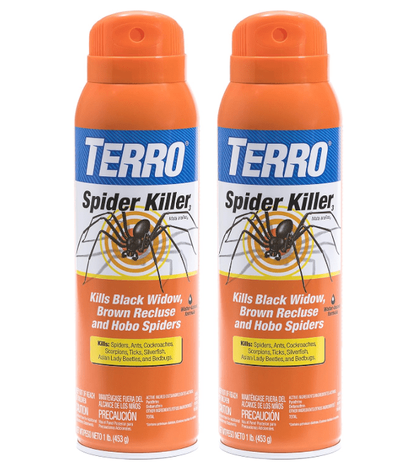 TERRO T2302-6 Spider Killer Aerosol Spray