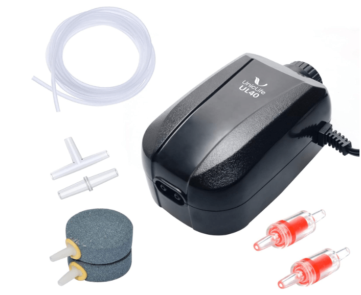 Uniclife 64 GPH Dual Outlet Air Pump
