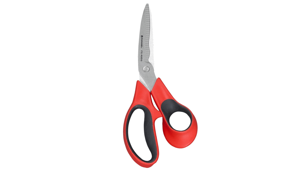 Corona Stainless Steel Floral Scissors, 3 Inch Blade, FS 4000,Red
