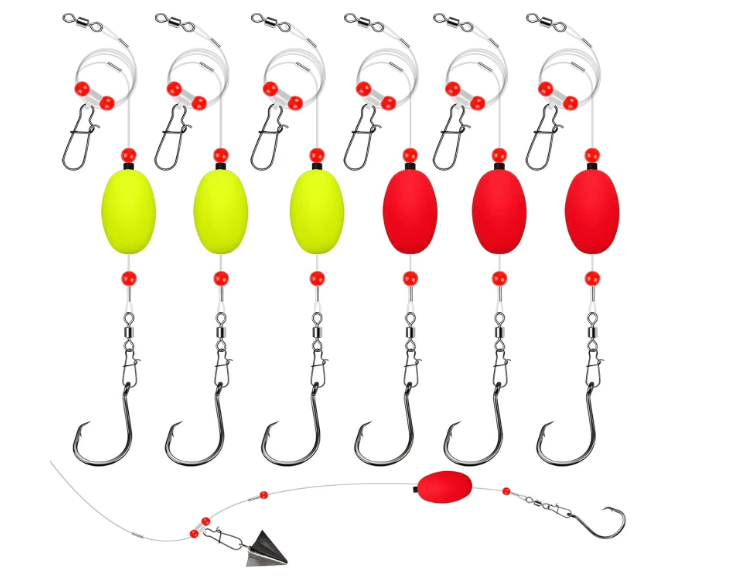 Dovesun Fish Finder Rig (6-Pack): Big-Game Champion