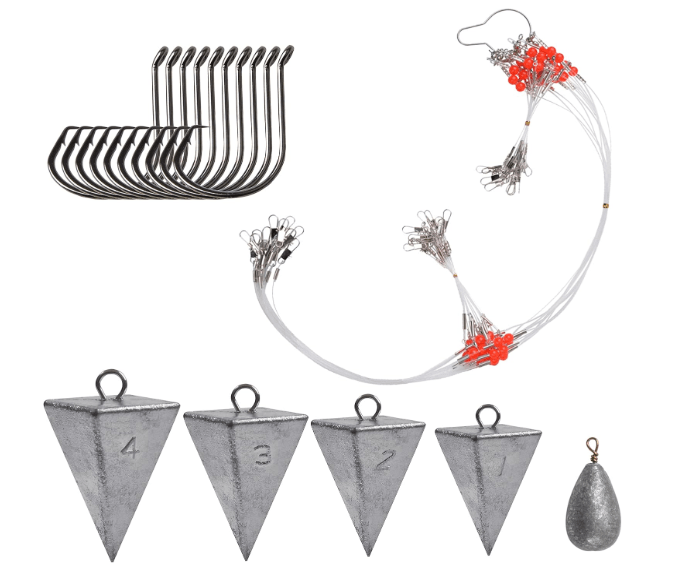 VATEICO Surf Fishing Tackle Kit (167-Pc): All-Purpose Kit