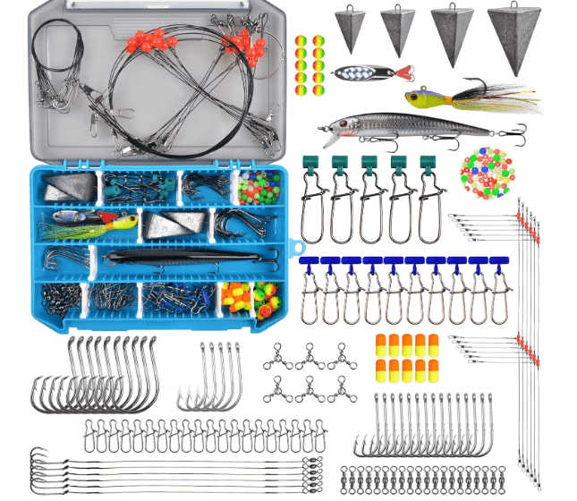 FUSIGO Surf Tackle Kit (132-Pc): Flashy Versatility
