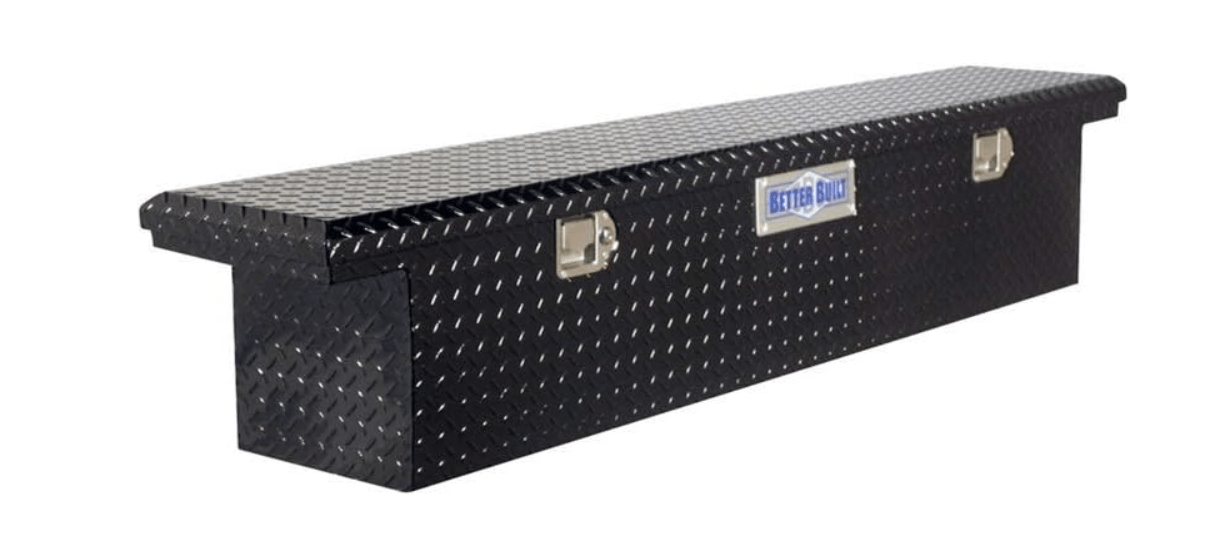Better Built 70 Inch Black Aluminum Truck Tool Box