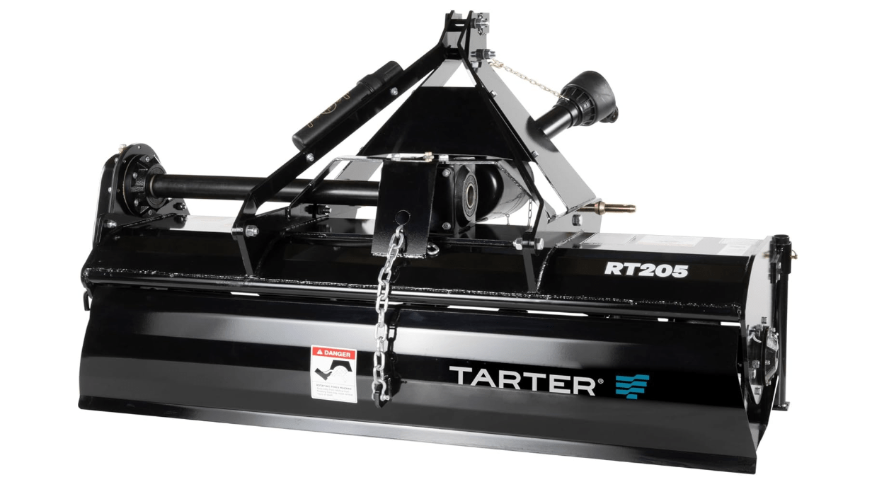 Tarter, 200 Series Rotary Tiller - 5ft., Working Width 58.72 in, Max. Depth 7 in, Category Category 1 Model# RT205BL