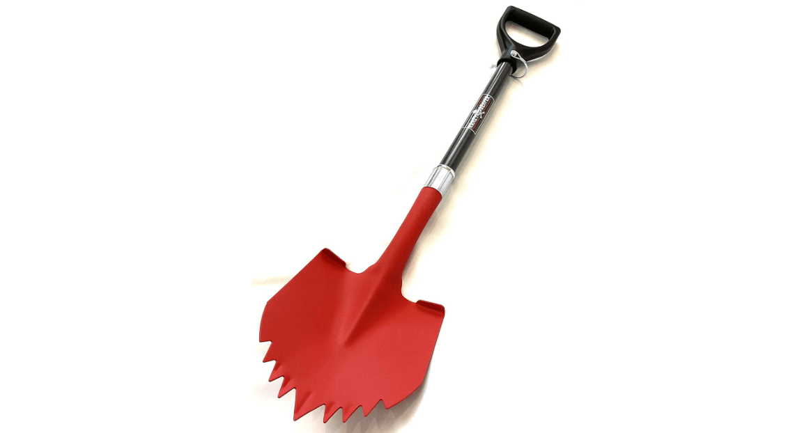 Krazy Beaver Shovel (Red Textured Head/Black Hanlde 45636)