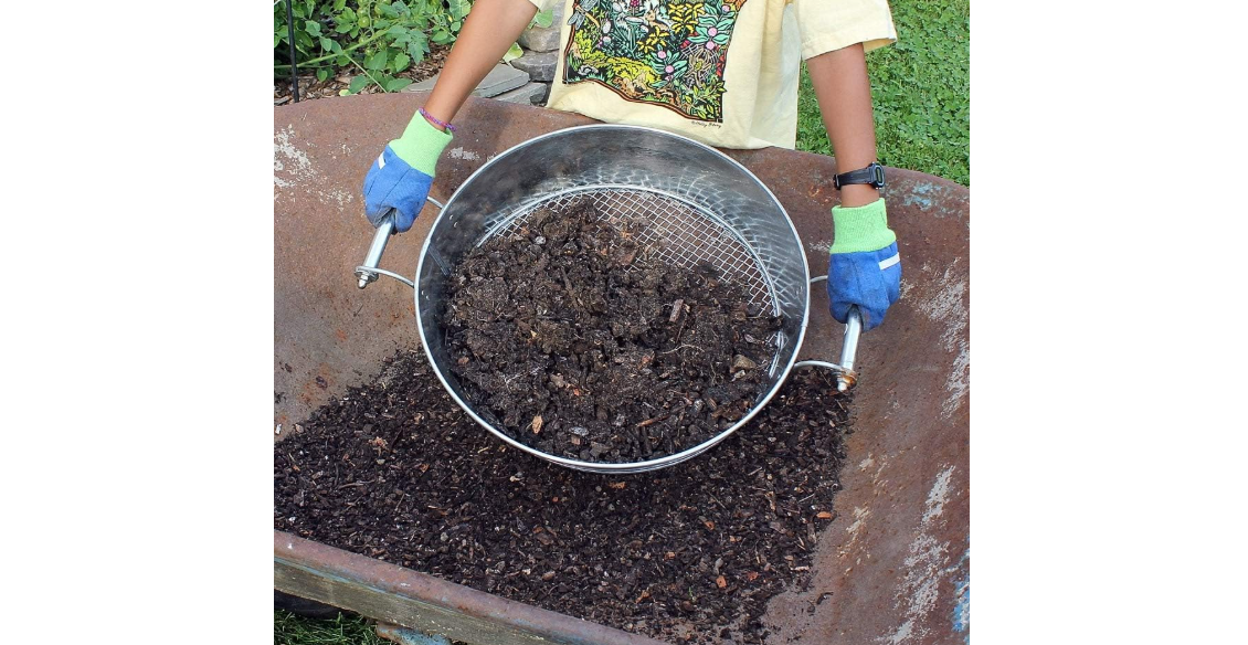 Achla Designs Compost Sifter Screen with Handles