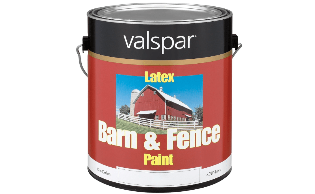 1 Gallon White Exterior Barn & Fence Latex Paint 18-3121-70 GL