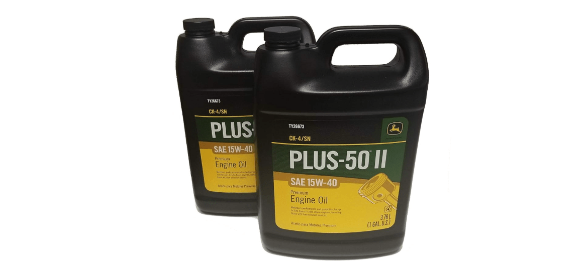 John Deere Original Equipment Plus-50 II SAE 15W-40 Oil - TY26673 (MULTI-PACK GALLONS) (2)
