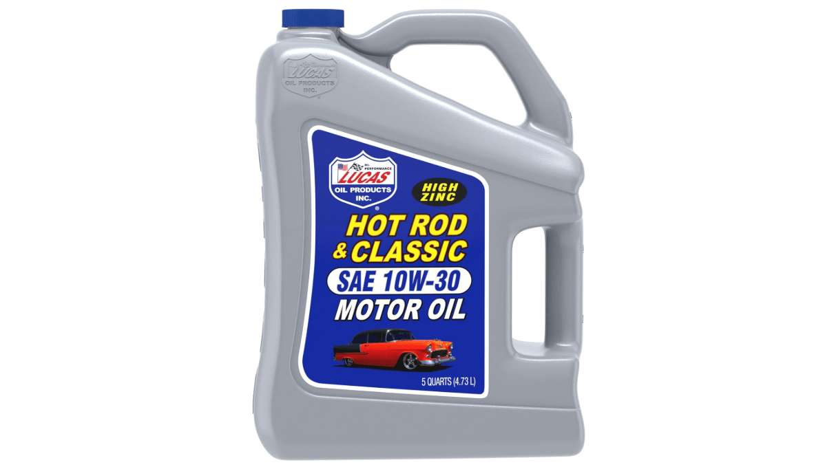 Lucas Oil 10679 Hot Rod & Classic Car SAE 10W-30 Motor Oil - 5 Quart
