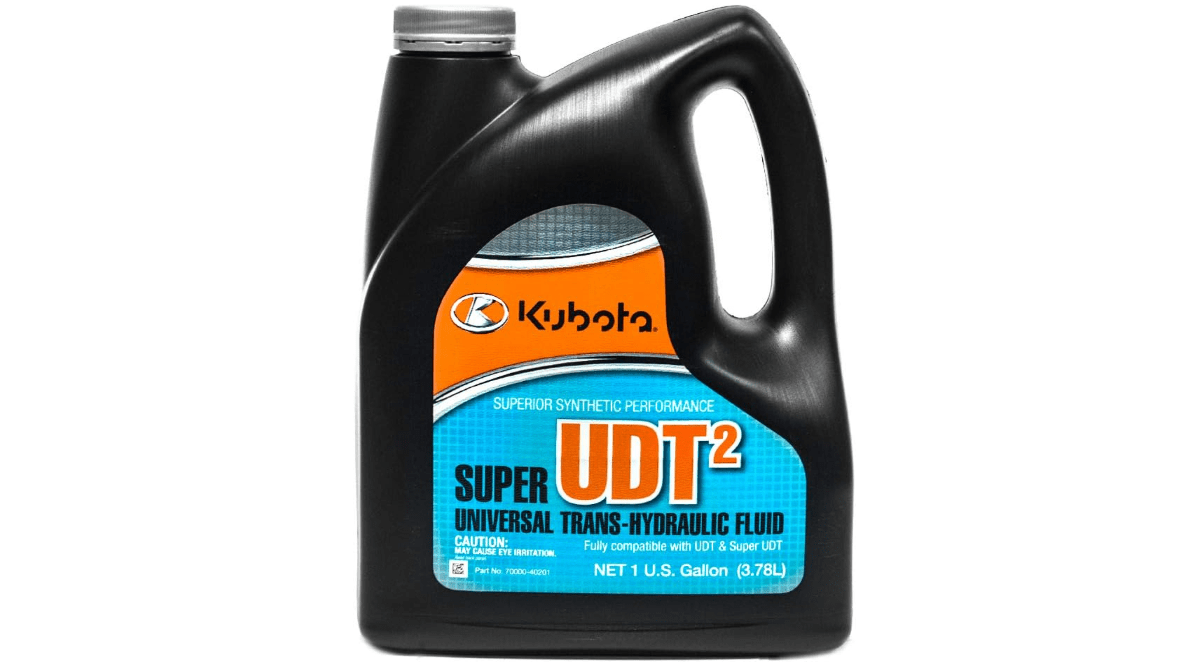 DOGNNAK Kubota 1 Gallon Super UDT2 Trans-Hydraulic Fluid for Kubota Equipment Hydraulic Systems, Transmission, Differential, and Wet Brake Systems - 128 Fl Oz, 128 ounces
