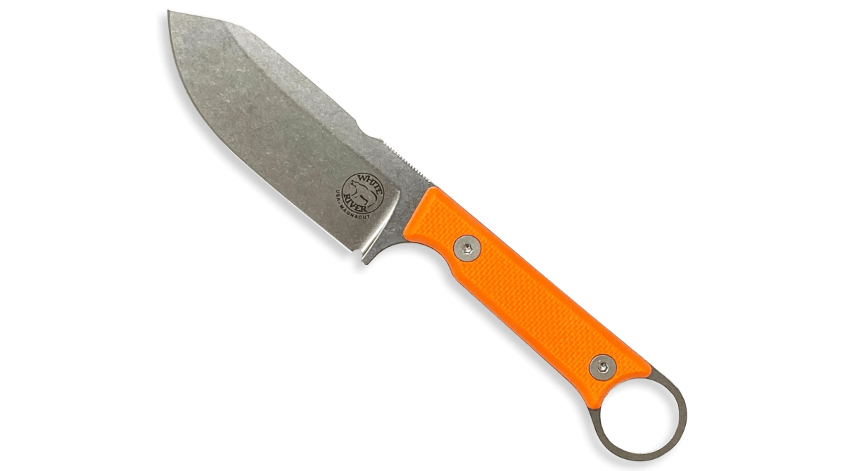 White River Firecraft FC3.5 Pro, Orange Handle, Magnacut Steel