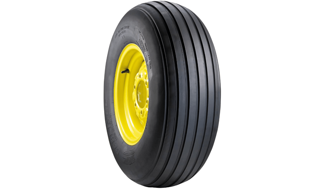 Carlisle (Carlstar) Farm Specialist I-1 Tractor All-Season Tire-11L-15 11-15 11X15 113A8 Load Range 8-Ply (DC) BSW Black Side Wall