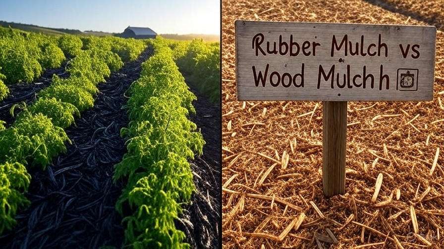 rubber mulch vs wood mulch