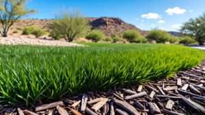best grass seed and mulch for southwest